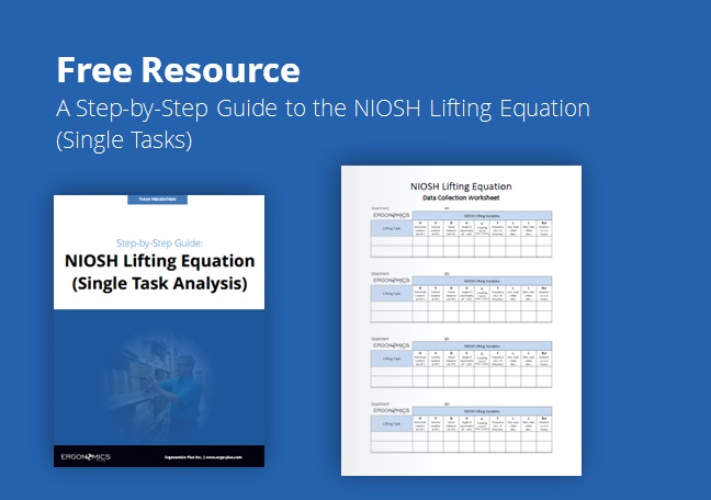 A Step-by-Step Guide To Using The NIOSH Lifting Equation For Single ...